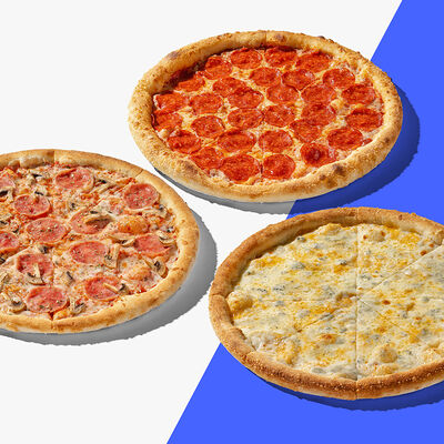3 больших пиццы в 10 идеальных пицц по цене 1599