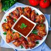 Шашлык из куриных крылышек в соусе Терияки в Зона еды по цене 450