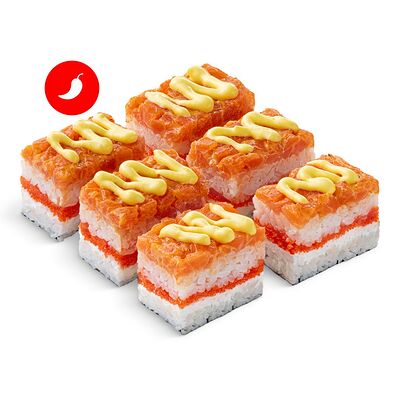 Оззи суши Лосось в MYBOX по цене 785 ₽