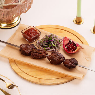 Шашлык из говяжьей вырезки в Линия Вкуса по цене 850 ₽