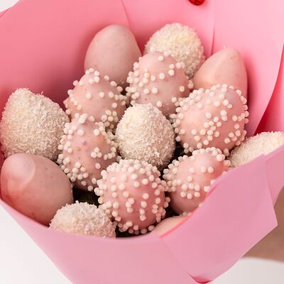 Букет из клубники в шоколаде №46 в Клубникисс по цене 3500 ₽