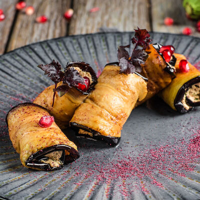 Рулетики из баклажанов по-грузински в Пряности & Радости на Московском по цене 520 ₽