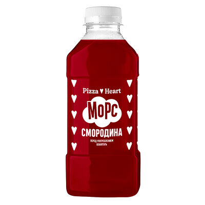 Морс Смородина 1л в Pizza HeartPizza Hut по цене 399 ₽