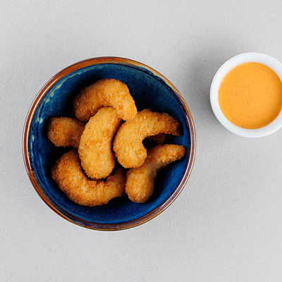 Креветки в хрустящей панировке с соусом спайси в Василек по цене 560 ₽