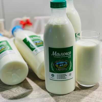 Молоко цельное фермерское в Зелёный Домик по цене 150 ₽