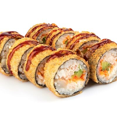 Гребешок с крабом темпура в Good Sushi по цене 620 ₽