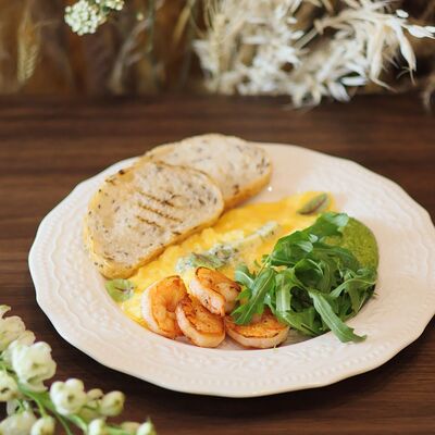Омлет с голубым сыром в Rice foodcoffee по цене 4190 ₸