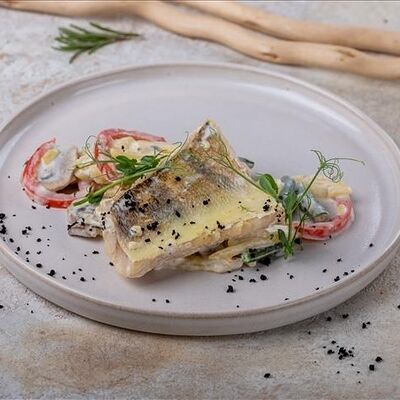 Судак с овощами в Refettorio по цене 750 ₽
