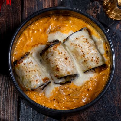 Баклажаны с мясомв Хачапури Марико по цене 425 ₽