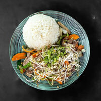 Ком бо сао за в COM PHO Вьетнамская кухня