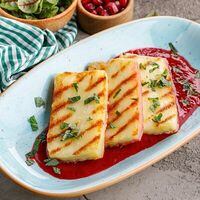 Сыр халуми на гриле в Вкусновица