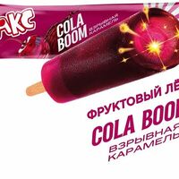 Фруктовый лед кола и вишня со взрывной карамелью в Снежка