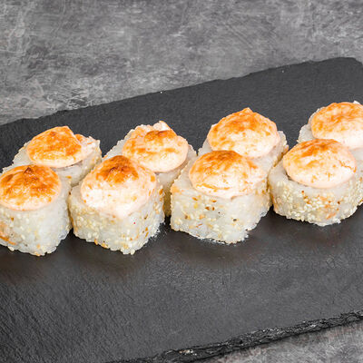 Запеченный ролл Чиз в Может суши? по цене 559 ₽