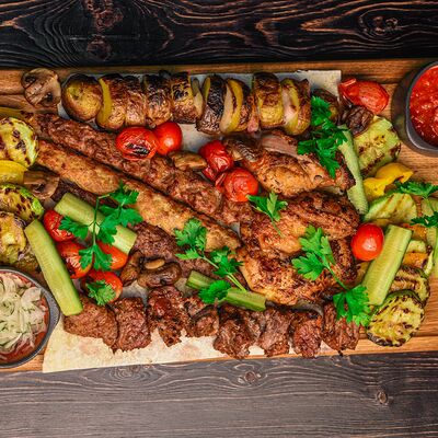 Сет из шашлыков в The Kabak по цене 4180 ₽