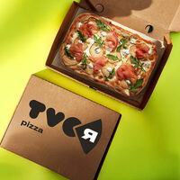 Логотип Твоя пицца от TanukiFamily