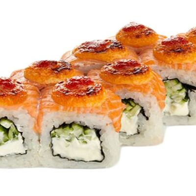 Запеченная Филадельфия в Тай суши по цене 640 ₽