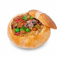 Восточная булка Плов веган в BOOLKI веган булкерия здорового питания от сети Добро