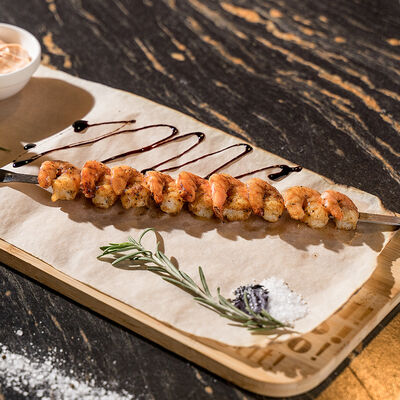 Шашлык из тигровых креветок в Oзеро гриль по цене 770 ₽