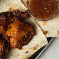 Шашлык из курицы в Опера