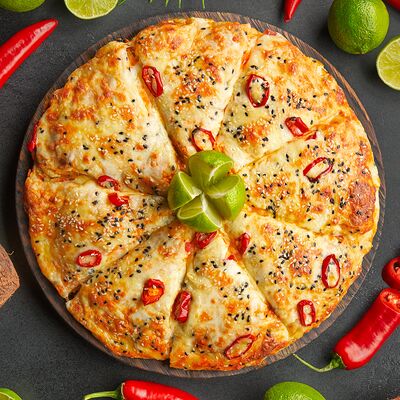 Пицца Том Ям в Crazy Brothers! 4-х этажная Пицца по цене 3450 ₽