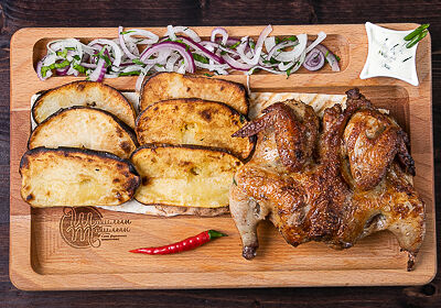 Цыпленок тапака с картофелем плеч в Шашлык-Машлык по цене 898 ₽