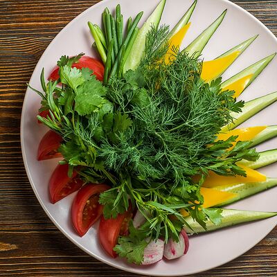 Овощная тарелка в Станица по цене 500 ₽