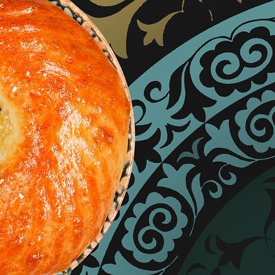 Половинка лепешкив Татлы Чорсу Халяль по цене 49 ₽