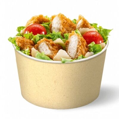 Салат Цезарь с куриными стрипсами в Всё вкусно и недорого по цене 451 ₽