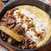 Бефстроганов с грибами и пюре в Мари Vanna по цене 950