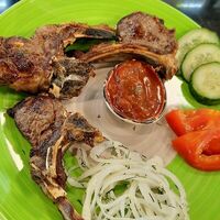 Шашлык из бараньей корейки в Гриль шеф