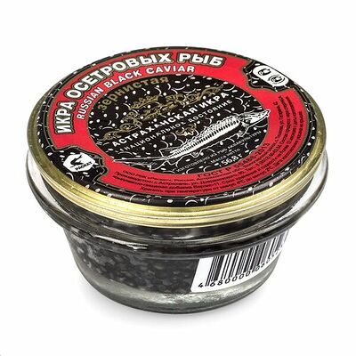 Икра стерляди Раскат зернистая непастеризованная Рвк Раскат ст/б Астрахань в Азбука Вкуса Экспресс Меню по цене 4617 ₽
