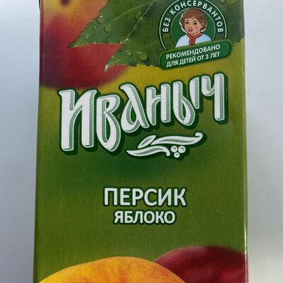 Сок Иваныч персик-яблоко в Бистро по цене 68 ₽