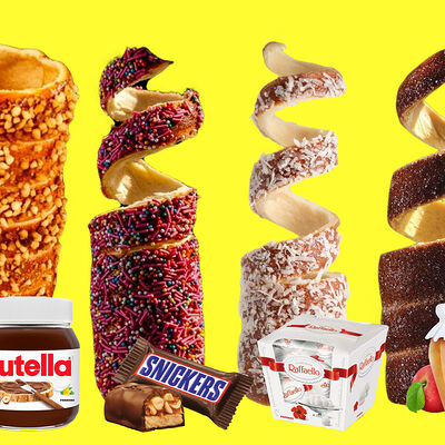 Сет Сувенирный 4 маленьких трдельника в Трдельник по цене 1070 ₽