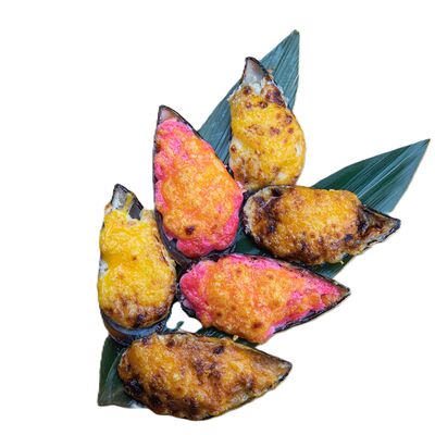 Мидии, запеченные под сыром Ассорти в Ёлы Роллы по цене 685 ₽