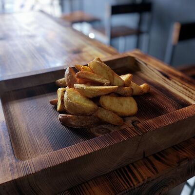 Картофель по-деревенски маленький в Биг Хот-дог по цене 190 ₽