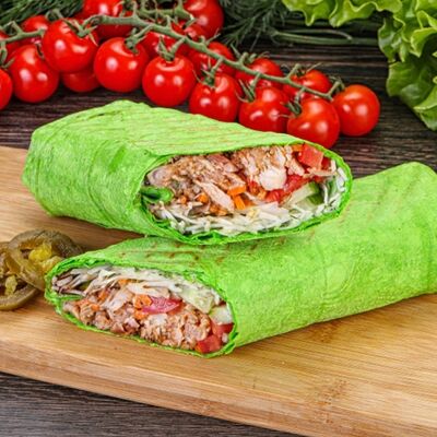 Шаурма с чесночным лавашом Острая в Шаурма по цене 360 ₽