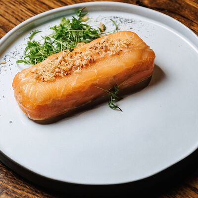 Мимоза с лососем в Современники по цене 720 ₽