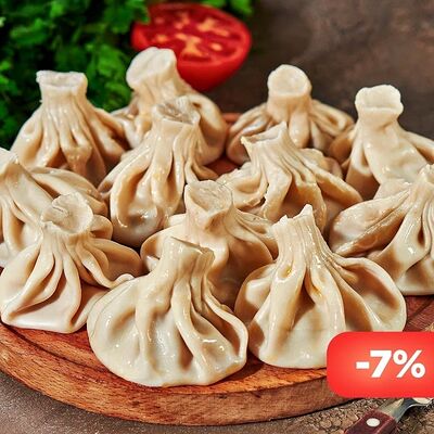 Сет Хинкали отварные с бараниной 15шт в Айран по цене 1599 ₽