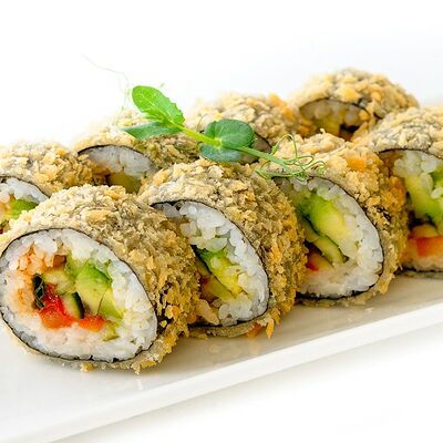 Темпура ролл с томатами в Fusion Sushi по цене 14 р.