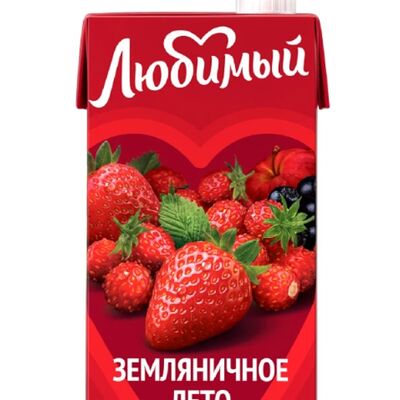 Напиток сокосодержащий Любимый Земляничное лето в Шах и Мат по цене 250 ₽