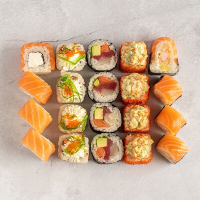 Cет №2 в Yasuda Sushi по цене 12900 ₸