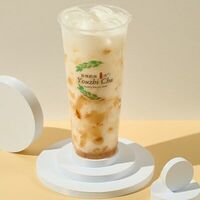 Молочный чай личи L в Баббл Ти YouzhiCha Bubble Tea