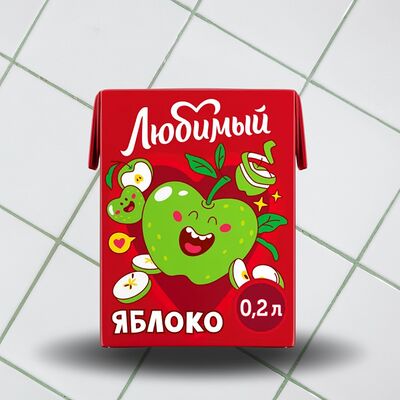 Сок Любимый яблоко в Epic Pizza по цене 110 ₽
