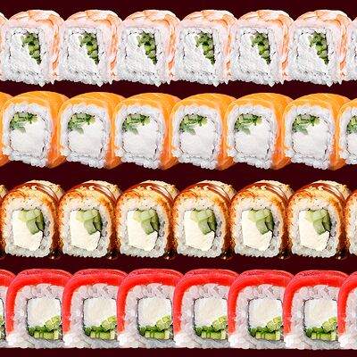 Сет роллов Филадельфияв Раменная Ru-Rik по цене 2800 ₽