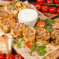 Люля-кебаб с курицей и телятиной в Мушмула