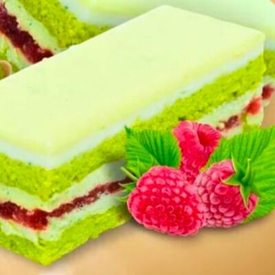 Малина-фисташка пирожноев Lautrec pizza по цене 199 ₽