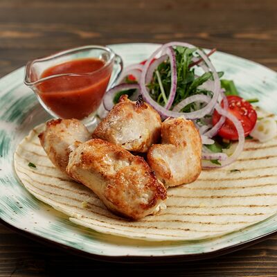 Шашлычок из индейкив Гастробар Феллини по цене 780 ₽