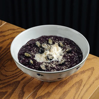 Черничная рисовая каша со страчателлой в Мона