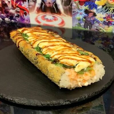 RiceDog с Двойным Лососем и Чукой в PizzaSushi по цене 1000 ₽