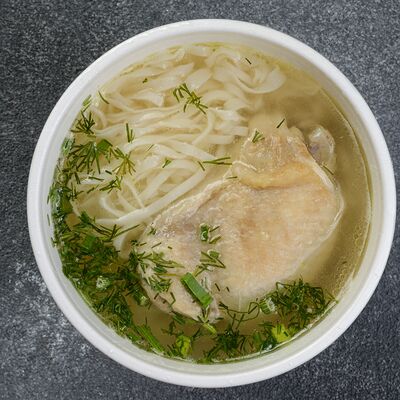 Суп-лапша шулэн с курицей в Testovarka по цене 289 ₽